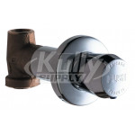 Chicago 770-665PSHCP Concealed Straight Valve