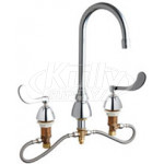 Chicago 786-HGN2AE3XKAB Concealed Hot and Cold Water Sink Faucet