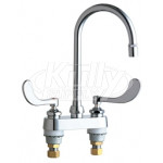 Chicago 895-317GN2AE36ABCP Hot and Cold Water Sink Faucet