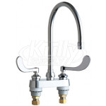 Chicago 895-317GN8AE3ABCP E-Cast Sink Faucet