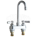Chicago 895-XKABCP E-Cast Sink Faucet