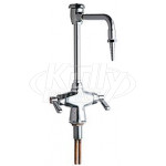 Chicago 930-369CP Combination Hot & Cold Water Fitting