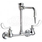 Chicago 943-317CP Combo Hot & Cold Water Faucet