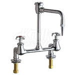 Chicago 947-CP Combo Hot & Cold Water Faucet