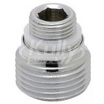 Chicago E2-2JKRCF Full Flow 3/4" Hose Thread Male Outlet with Adapter