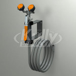 Guardian G5026 Wall-Mounted Combination Drench Hose & Eyewash