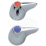 Zurn G60515 2" Dome Lever Handles (2 Included)