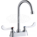 Elkay LK406GN05T4 4" Centerset Deck Mount Faucet