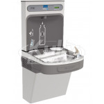 Elkay EZH20 LZS8WSSK Filtered Stainless Steel Drinking Fountain with Bottle Filler