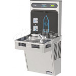 Halsey Taylor HydroBoost HTHB-HAC8-SS Stainless Steel Drinking Fountain with Bottle Filler