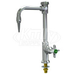 WaterSaver VRF611VB VR Lab Faucet, Deck Mnt, 6" Rigid VB