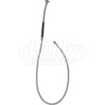 Zurn Z80000-SH2 Hand-Held 4' Vinyl Angled Spray Hose For Bedpan Washer