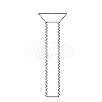 Acorn 0152-022-000 1/4-20 X 1-1/2" Flat Head Allen W/Ctr Reject S.Stl Screw