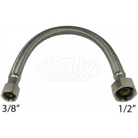 Stainless Steel Faucet Supply Line 16"