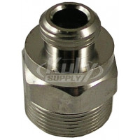 T&S Brass B-0412 Adapter, Rigid To Swivel Adapter