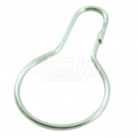 Bradley 151-001 Shower Curtain Hook