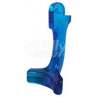 T&S Brass 001145-45 Lever Arm, Blue Lexan For Glass Filler