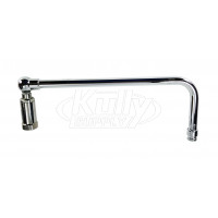 T&S Brass 002882-40 L-Tube Assembly, 12"