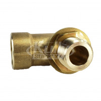 T&S Brass 00LL 3/4" NPT Inlet Elbow (Male x Female) Big-Flo