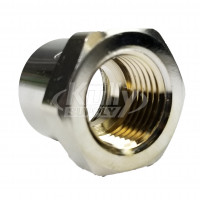 T&S Brass 016157-25 Adapter: 7/8-20 Female Thread X 1/2" NPT Female Thread