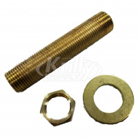 T&S Brass B-0424 1/2" X 4" Supply Nipple Kit