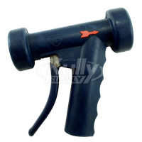 T&S Brass MV-3516-24 Water Gun, Aluminum, Rear Trigger, 5/16" Orifice, 1/2" NPT Female Inlet