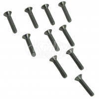 Acorn 0152-010-000 #10-32 X 1" Flat Head Allen with Center Reject Stainless Screw (10 Pack)