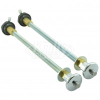 Acorn 2566-310-012 Hot And Cold Pushrod Sq Punch Pushbutton Assembly For 12" Wall