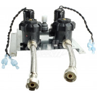Acorn 2590-150-001 Hot & Cold Plastic Solenoid Op .5 Gpm Valve Assembly W/Plate