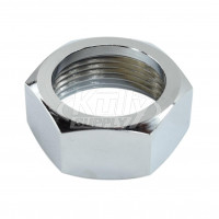 T&S Brass 000721-25 Nut Faucet Flange Coupling - Chrome Plated