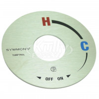 Symmons HPN-7 Nameplate