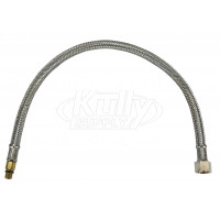 Chicago 250-025KJKABNF Stainless Steel Braided Hose (5/16-24 x 3/8)