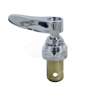T&S Brass 019638-40 Eterna Cartridge, LTC w/ Spring Check, Lever Handle, Screw, & Index (Red)
