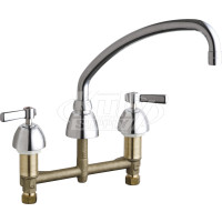 Chicago 201-AABCP Concealed Hot and Cold Water Sink Faucet