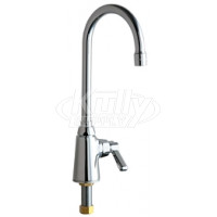 Chicago 350-E35ABCP Single Supply Sink Faucet