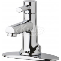 Chicago 3511-4E2805AB Hot & Cold Water Mixing Sink Faucet