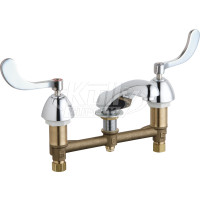 Chicago 404-317XKABCP Concealed Hot and Cold Water Sink Faucet