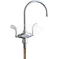 Chicago 50-GN8AE3-317XKAB Hot and Cold Water Mixing Sink Faucet