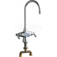 Chicago 50-TABCP Hot and Cold Water Mixing Sink Faucet