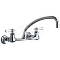 Chicago 540-LDL9XKABCP Hot and Cold Water Sink Faucet
