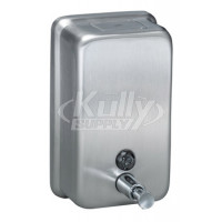 Bradley 6562 Surface Mount Vertical Liquid Soap Dispenser