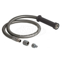 Chicago 83-44ABNF 44" Stainless Steel Hose/Handle Assembly 