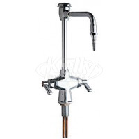 Chicago 930-369CP Combination Hot & Cold Water Fitting