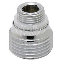 Chicago E2-2JKRCF Full Flow 3/4" Hose Thread Male Outlet with Adapter