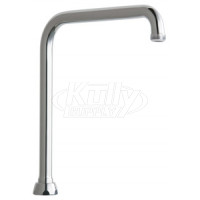 Chicago HA8AJKABCP 8" Rigid / Swing High Arch Spout 