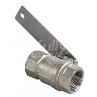 Bradley S30-059 1" Drench Shower Ball Valve