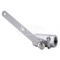 Haws SP265 Stainless Steel Stay-Open Drench Shower Ball Valve Assembly