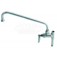 T&S Brass B-0156 Add-On Faucet,12" Nozzle,Lever Handle
