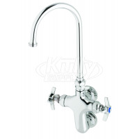 T&S Brass B-0316 Vertical Double Pantry Faucet