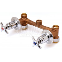 T&S Brass B-1035 Concealed Bypass Mixing Valve